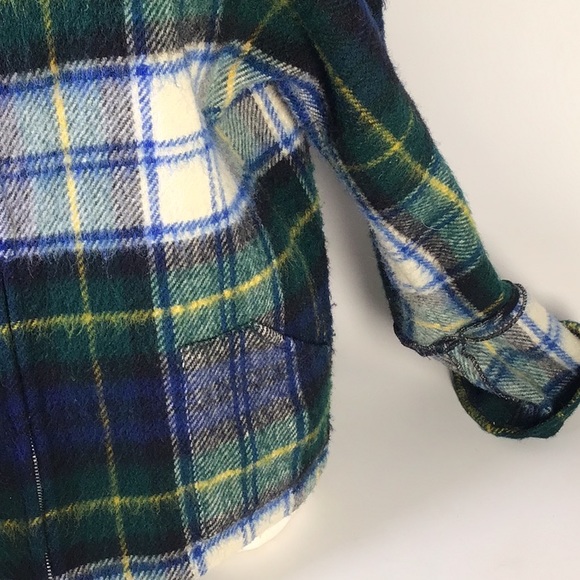 Vintage Westaway & Westaway 100% Pure Lambswool Green Scottish Sweater Vest Sz L - Picture 8 of 11